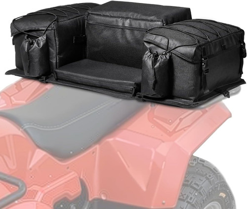 Atv rear storage bag - atv,