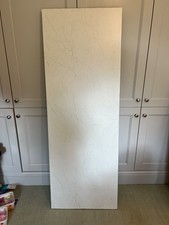 Howdens white & grey marble