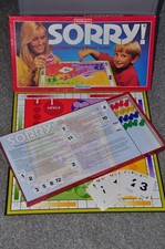 Vintage Sorry Board Game by
