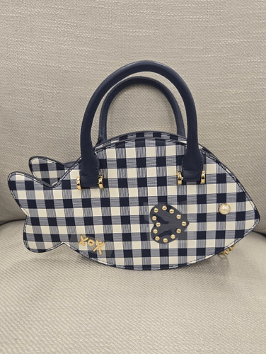 Betsey johnson gingham fish - betsey,