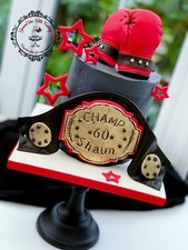 Boxing Gloves And Champion