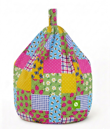 Kids patchwork ladybird - patchwork, bean