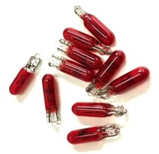 10 x RED FRUIT MACHINES BULBS