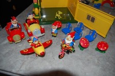 Noddy and his House with sets of more toys - set 3 - used in VGC
