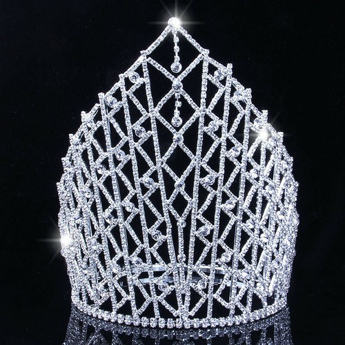 21cm tall large - tall, crystal