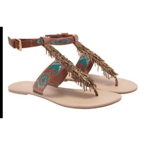 Mark avon brown beaded fringe - mark,