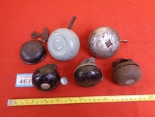 5 x Vintage Bicycle Bells WW2