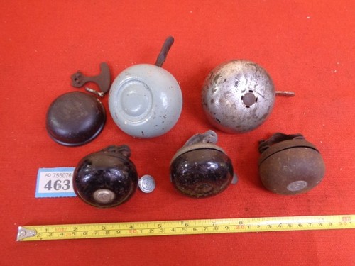 Vintage bicycle bells ww2 - x,