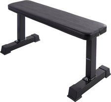 Sturdy Flat Weight Bench for
