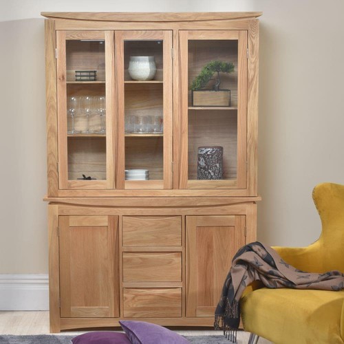 Solid oak large glazed - solid,