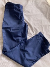 Women’s Nurses Kit Navy Healthcare Uniform Trousers Zip Front Size 16 R New