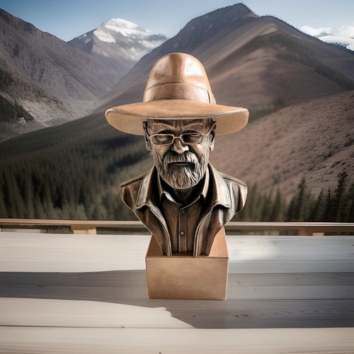 Bust sir terry pratchett - terry,