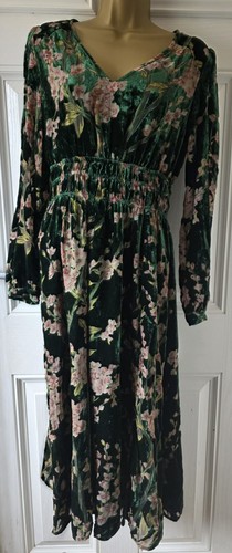 Joe browns green floral - browns, velvet