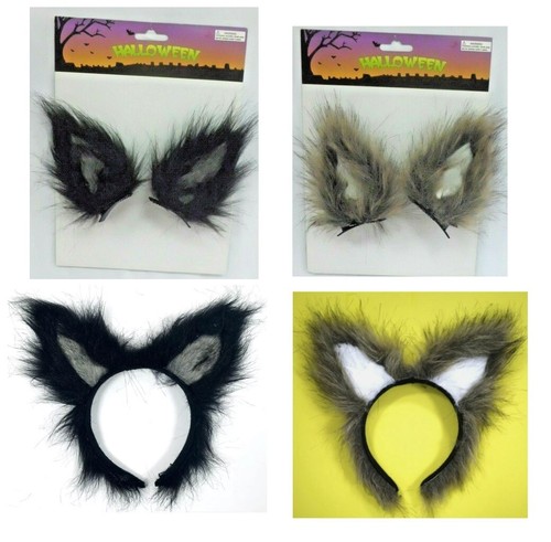Wolf ears halloween clip - wolf,