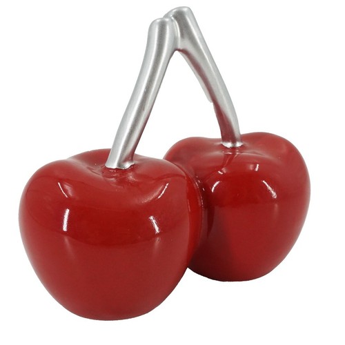 Red and silver art deco - red,