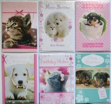 Female open birthday greeting - female,