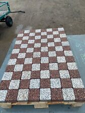 10m Natural Granite Cobble Set