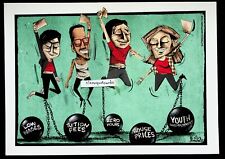 Cartoon drawing 2014 original