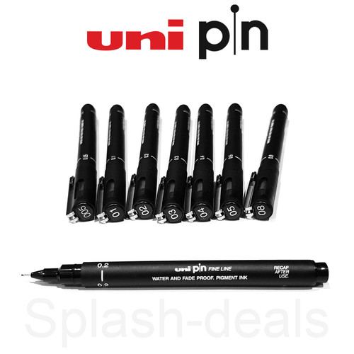 Uni pin fine liner drawing - uni,