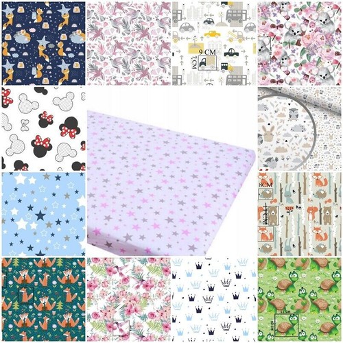 Cot bed fitted sheets - cot, 70x140