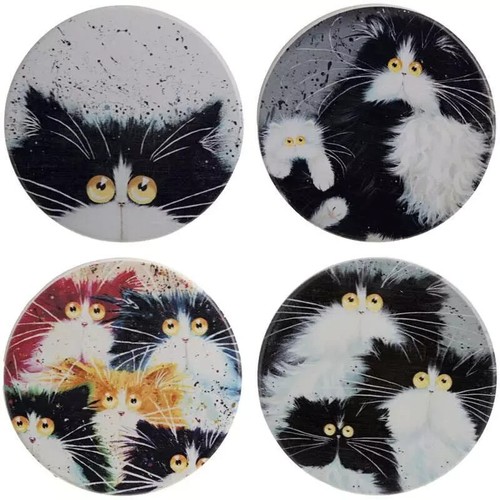 Kim haskins cats coaster - kim,