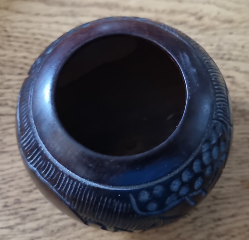 Hand carved engraved - hand,