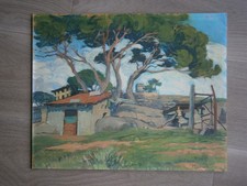 Oil Painting on Cardboard