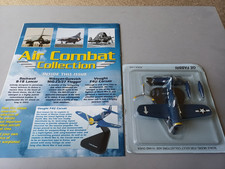 Fabbri Diecast Model 1:100 & Magazine Vought F4U Corsair US Navy