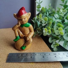 Vintage pixie brown glazed - pixie,
