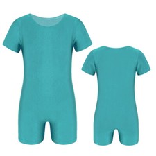 UK Kids Boys Girls Leotard