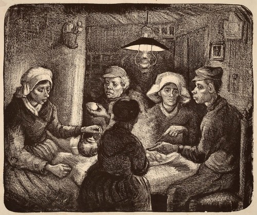 Potato eaters vincent van - by,