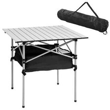 Aluminum Roll-Top Table