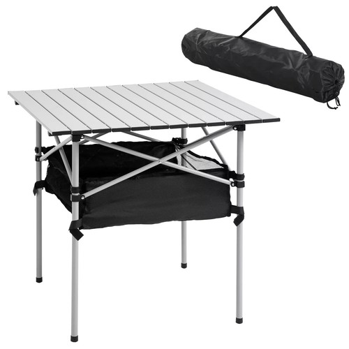 Aluminum roll top table - roll-top,