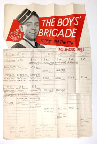 Boys brigade wall planner - brigade,