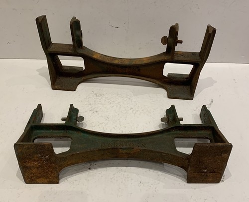 Pair cast iron antique - cast,