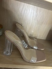 Women's Clear Perspex High