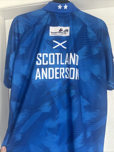 Gary anderson signed scotland - gary,