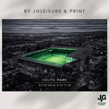 Celtic Park Stadium Wall Art