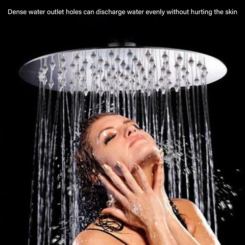Inch round shower - round, head
