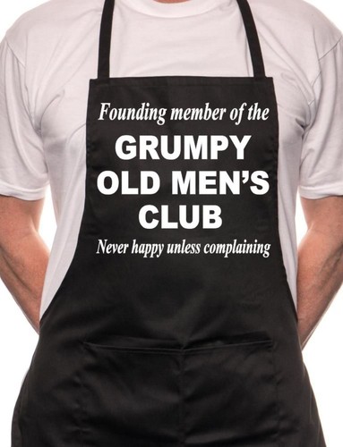 Grimpy old men - old, bbq