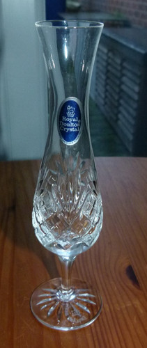 Royal doulton cut glass footed - cut,
