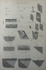 Antique Print Light Engraving
