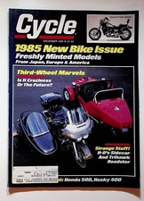 1984 December Cycle Motorcycle
