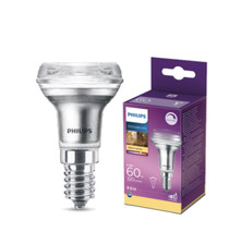 Philips 4.3w (60w) LED R50 SES/E14 2700k Warm White 320lm Dimmable Light Bulb