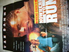Jean-Claude Van Damme Rosanna Arquette Nowhere To Run 1993 Czech Film Poster 