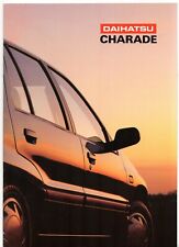 Daihatsu Charade 1991-1992 UK Market Sales Brochure 1.0 TD CX 1.3 CXi GXi GTti