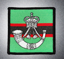 6 x 6 cm The Rifle Infantry Regiment Military Corps TRF Embroidered Patch Badge