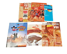 Wild West Memorabilia, Vintage, Rare: Magazines 60s, 70s Map, Souvenir Programms