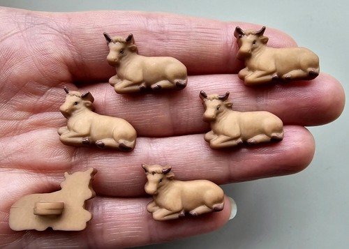 Craft buttons nativity animals - craft,
