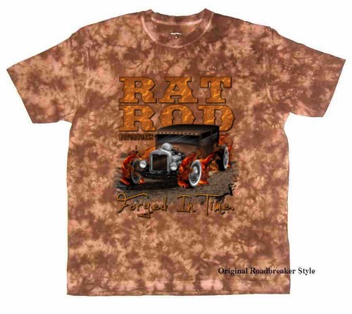 Shirt tie dye brown vintage - shirt,